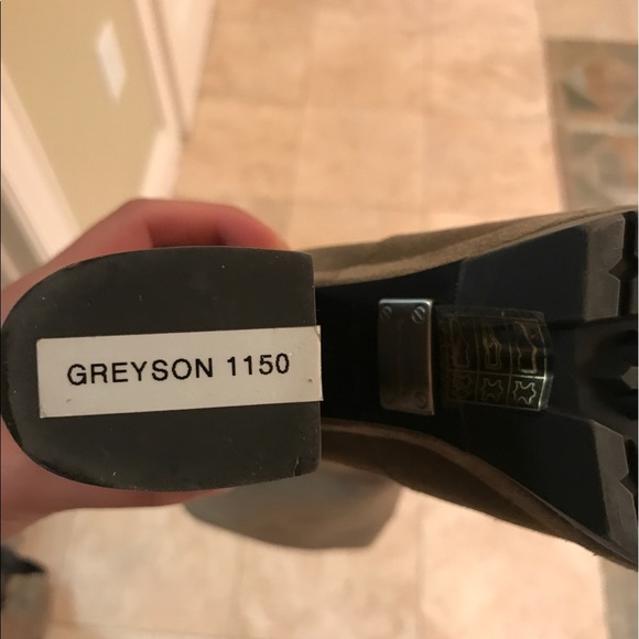 NWT Michael Kors Collection suede boots - Picture 2 of 2